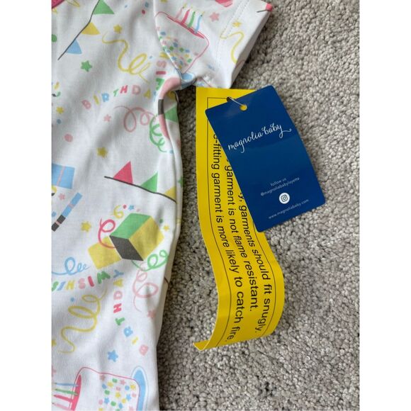 NWT Magnolia baby celebration birthday pajama set $45 18-24 months - Picture 6 of 6